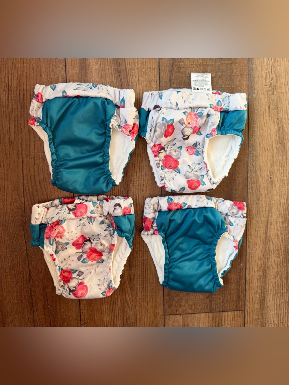 Kanga Care Lil Learnerz Floral Reusable Toilet Training Pants Size Medium